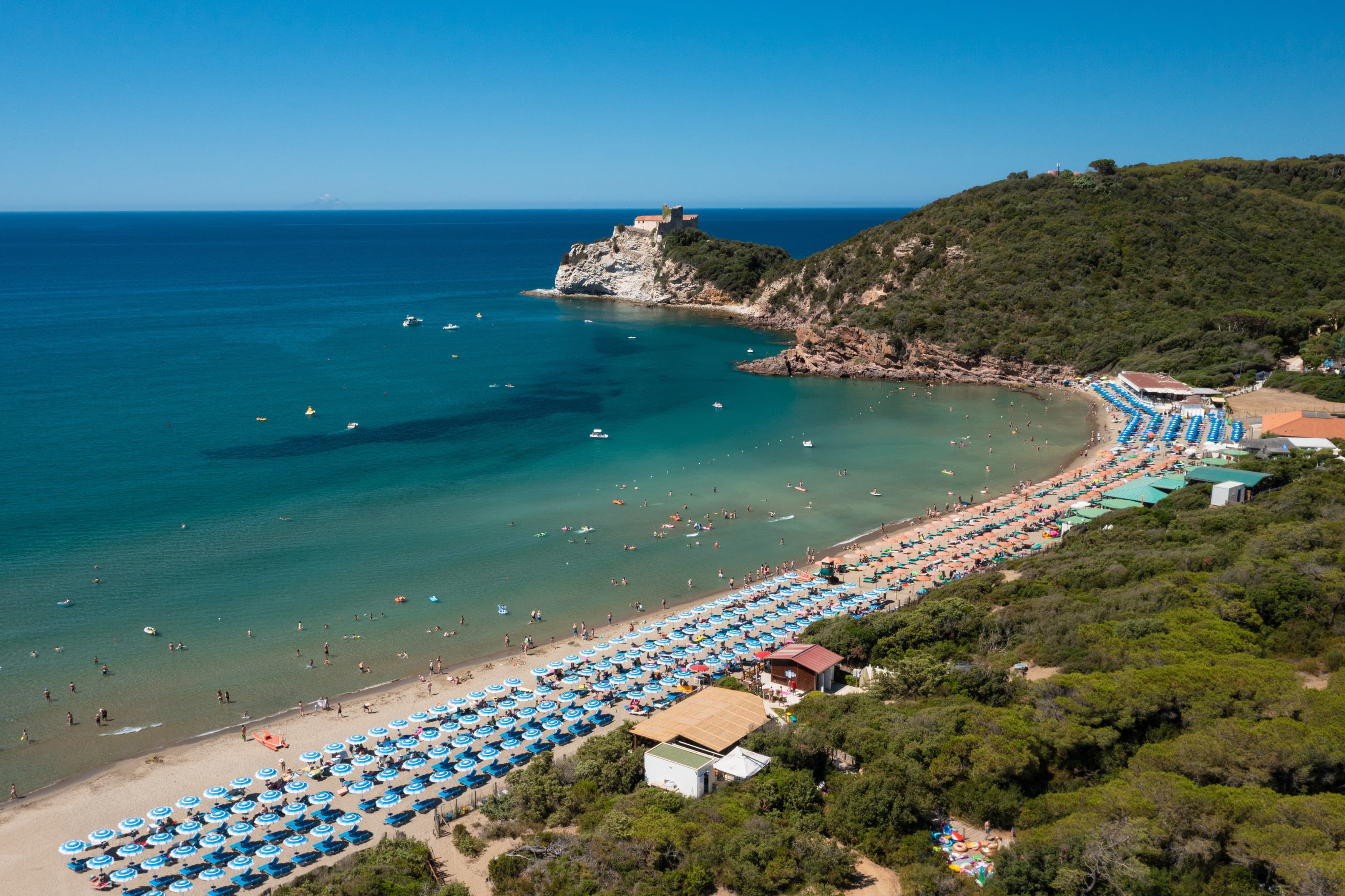 A scenery from Camping Village Baia Azzurra