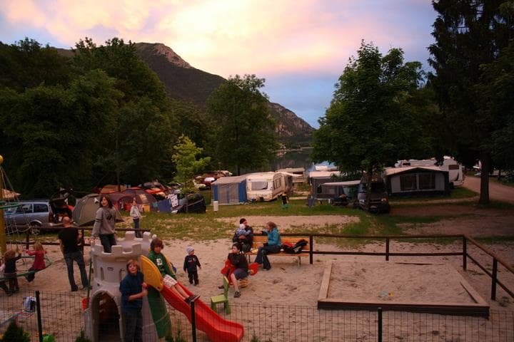 A scenery from Camping Al Lago