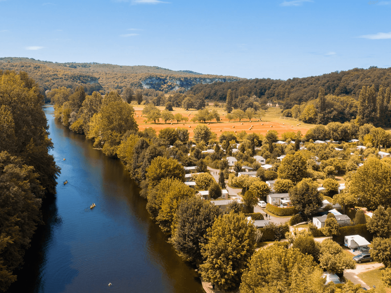 A scenery from Camping Le Paradis