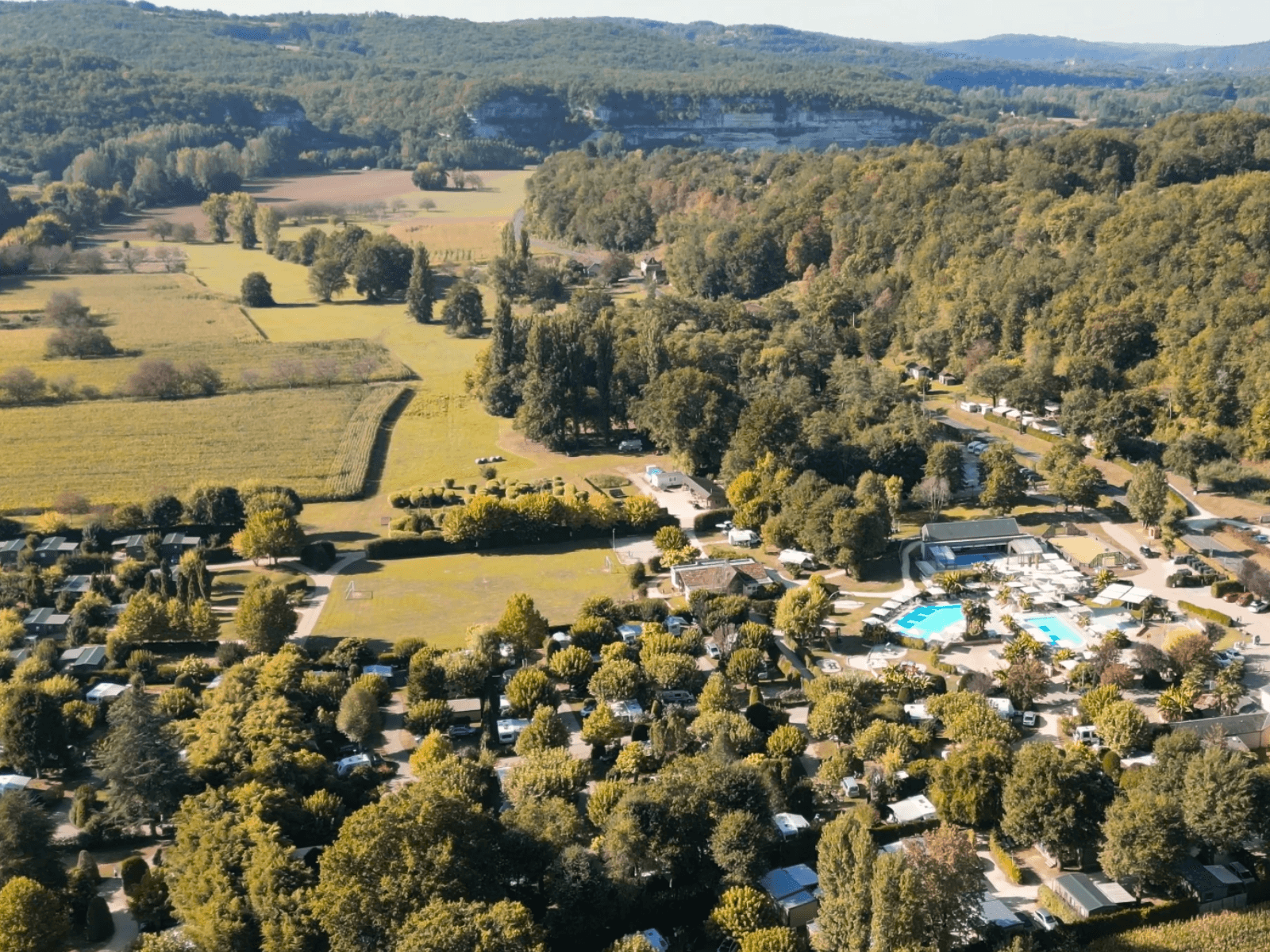 A scenery from Camping Le Paradis