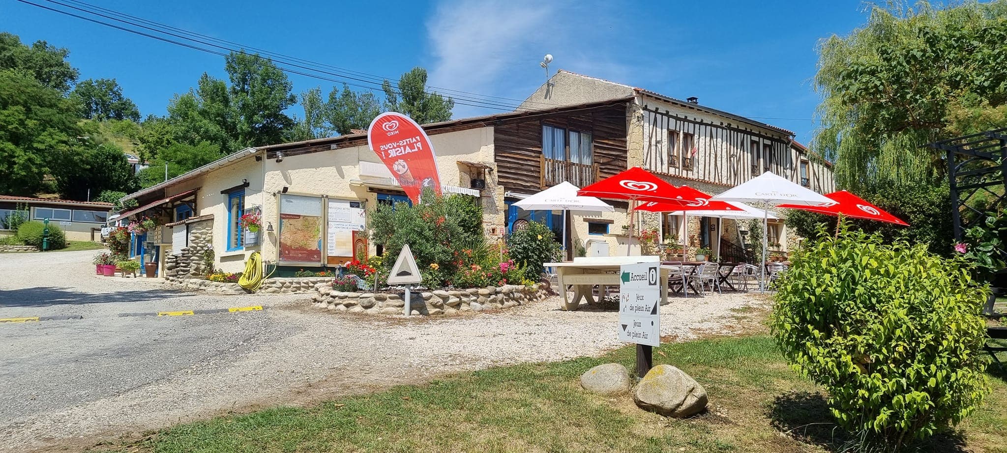 A scenery from Camping le Bourdieu