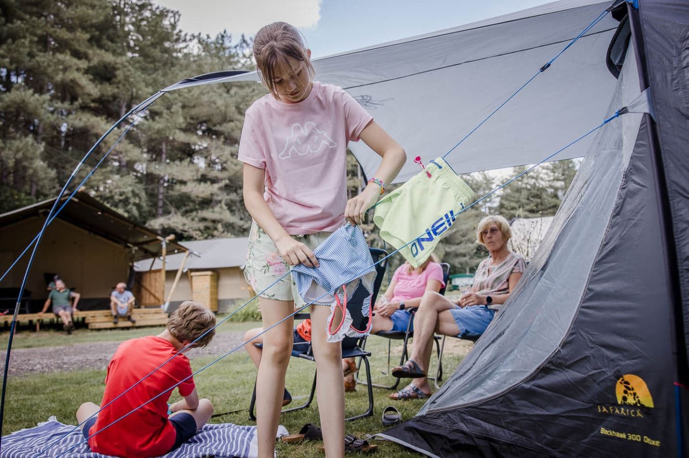 A scenery from Camping Siesta