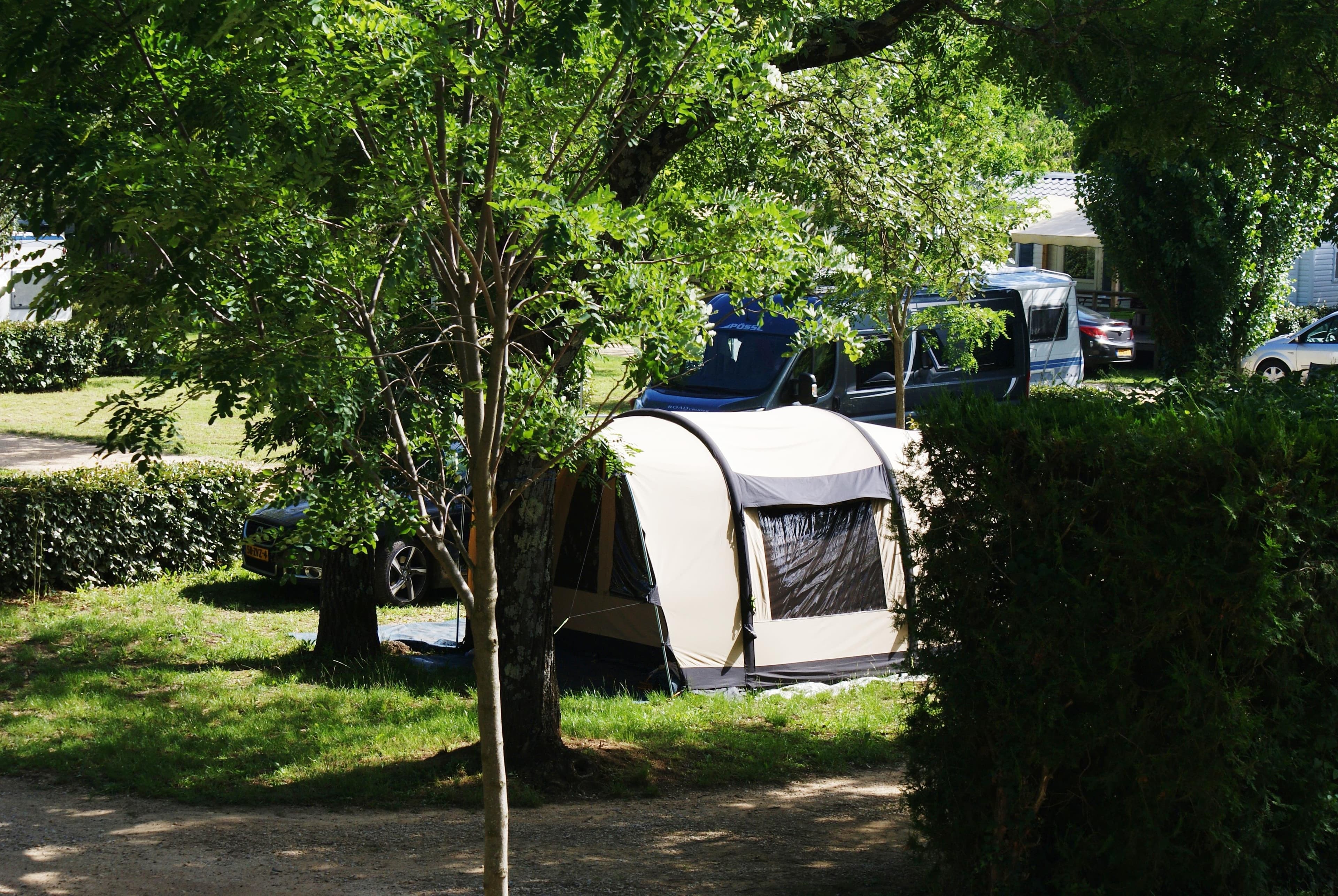 A scenery from Camping des Gorges
