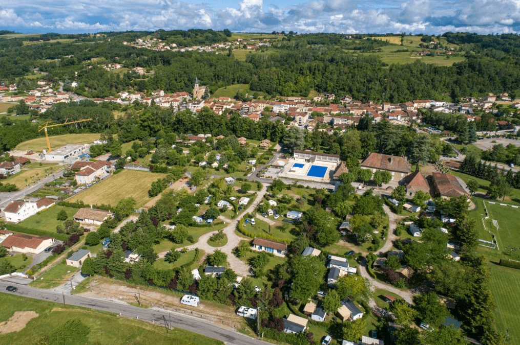 A scenery from Camping Le Château