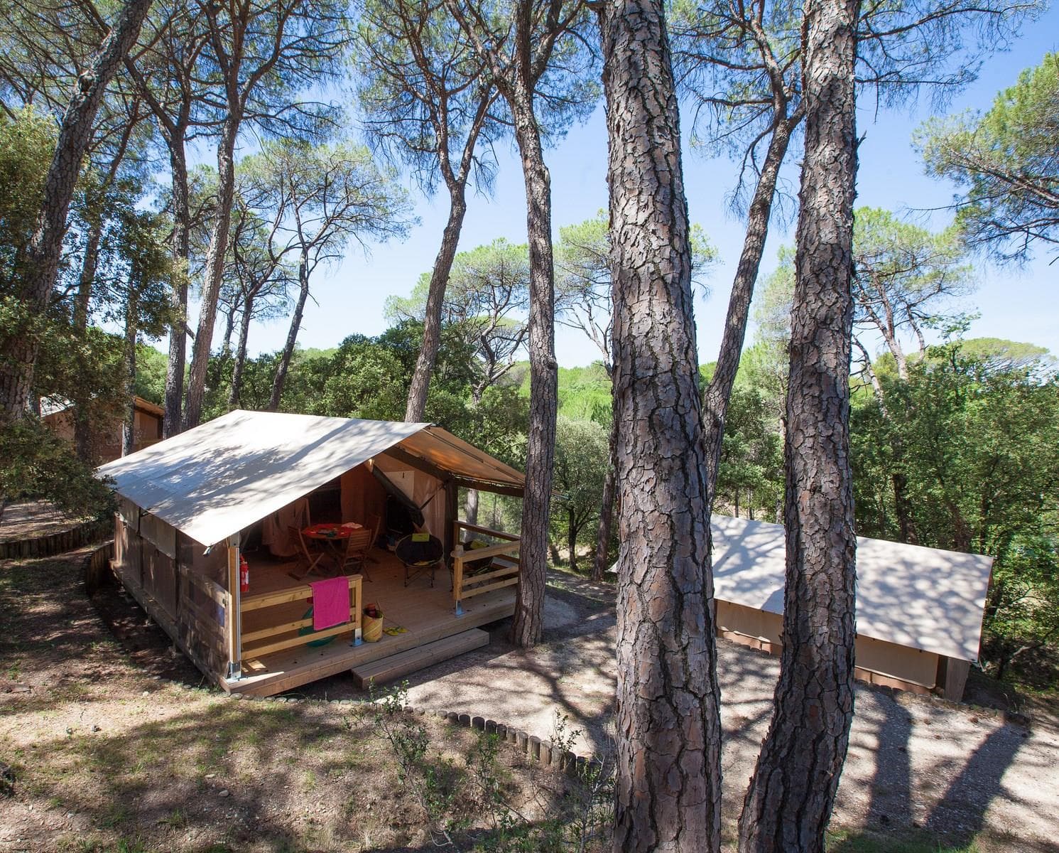 A scenery from Camping Le Mas de Reilhe