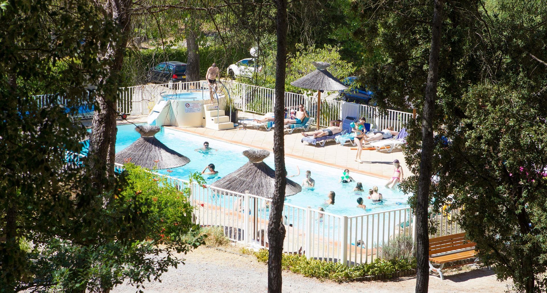 A scenery from Camping Le Mas de Reilhe
