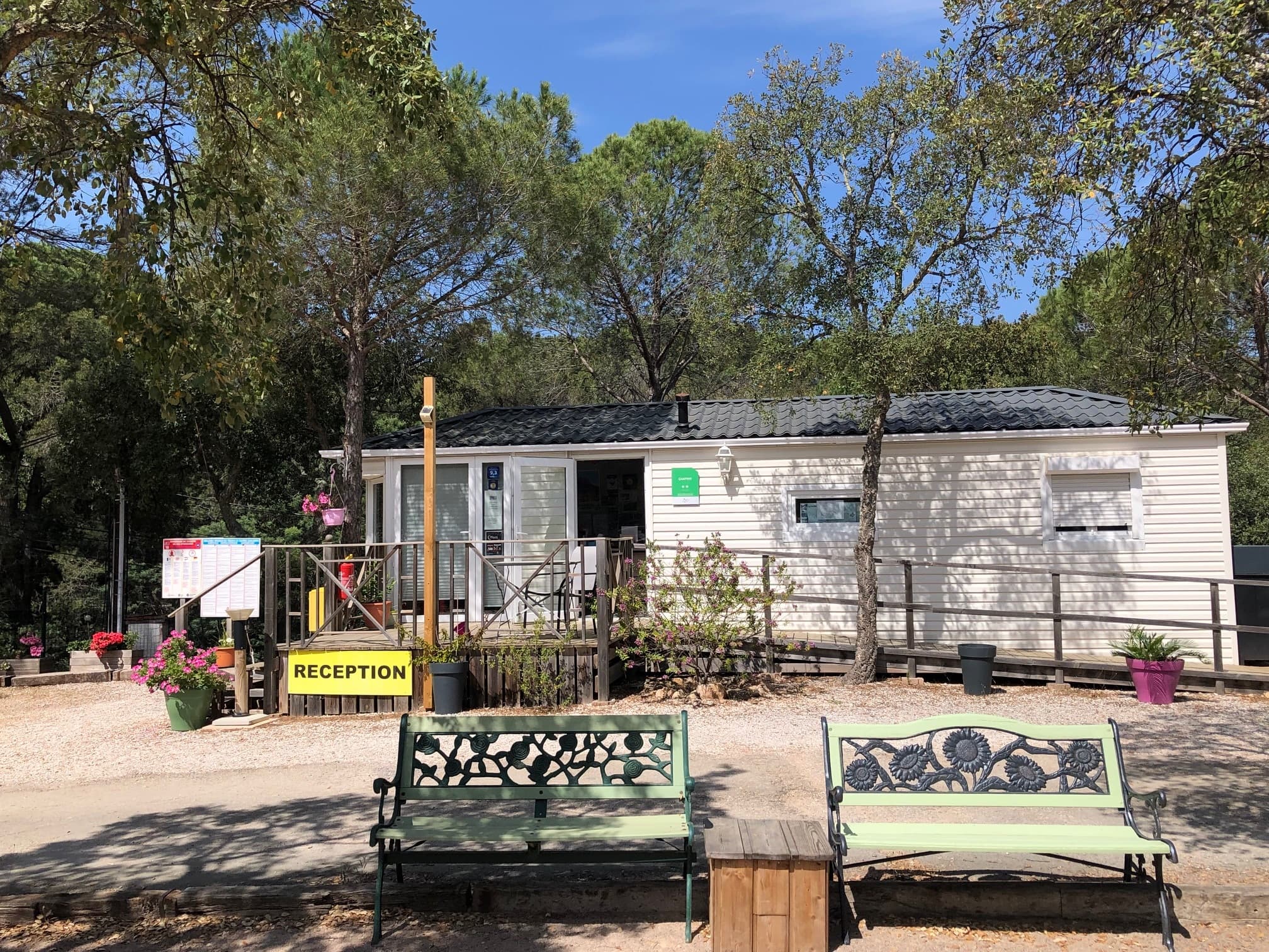 A scenery from Camping de Parpaillon