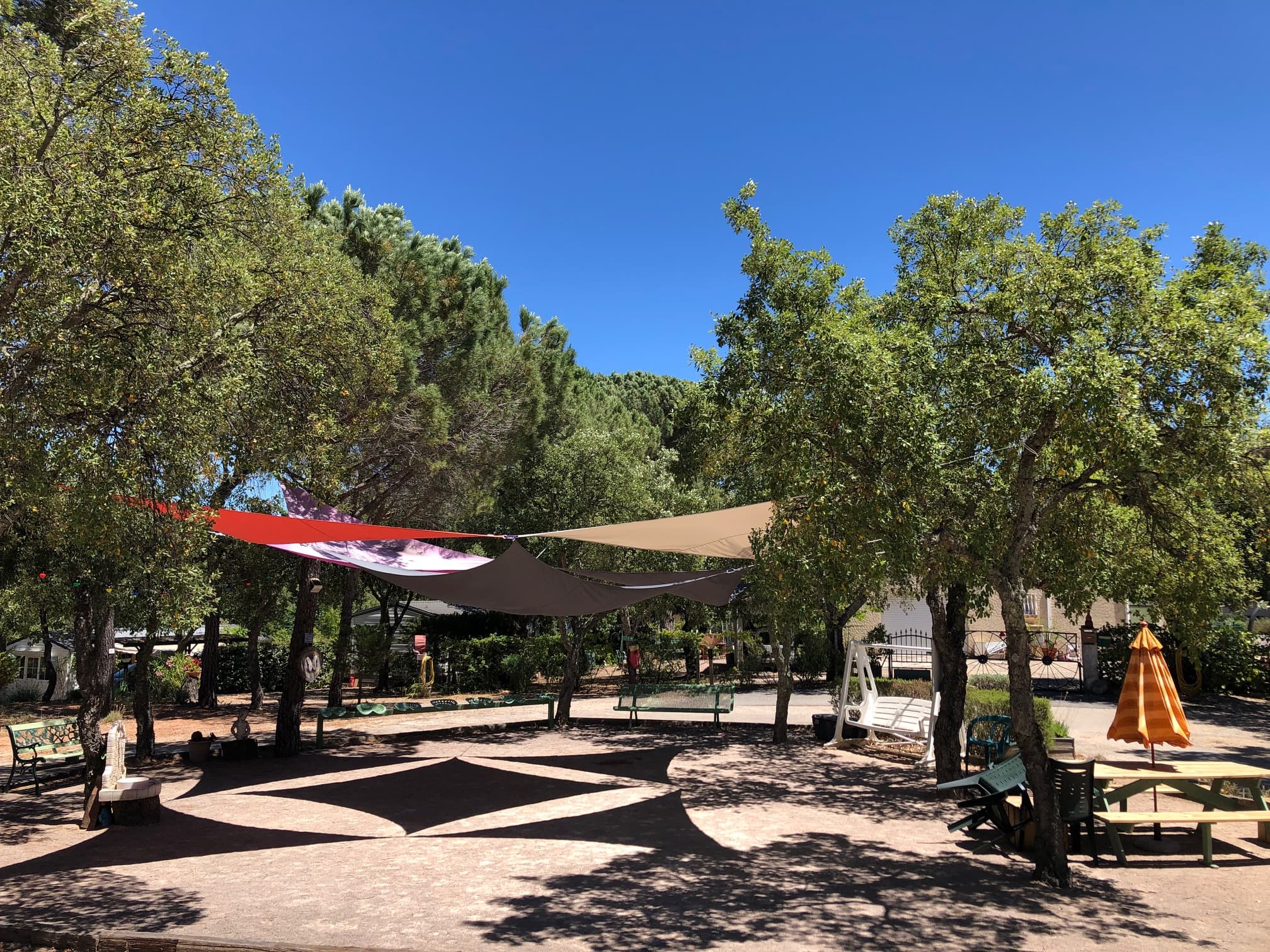 A scenery from Camping de Parpaillon
