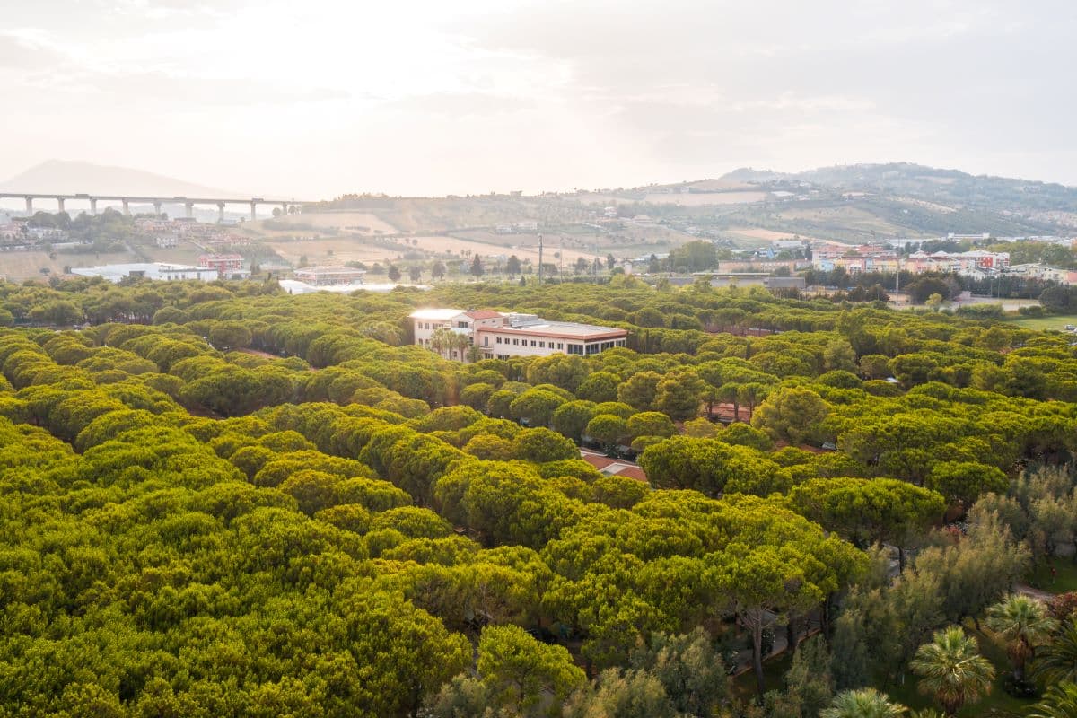 A scenery from Salinello Village