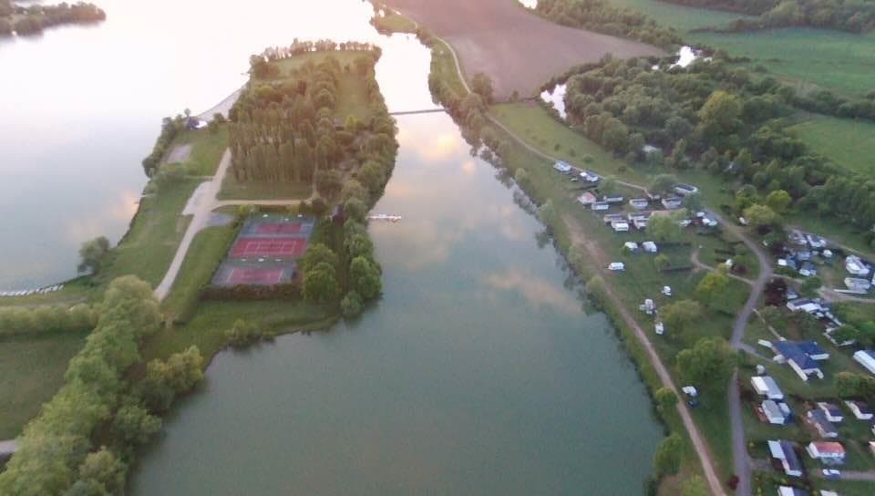A scenery from Camping du Lac des Varennes