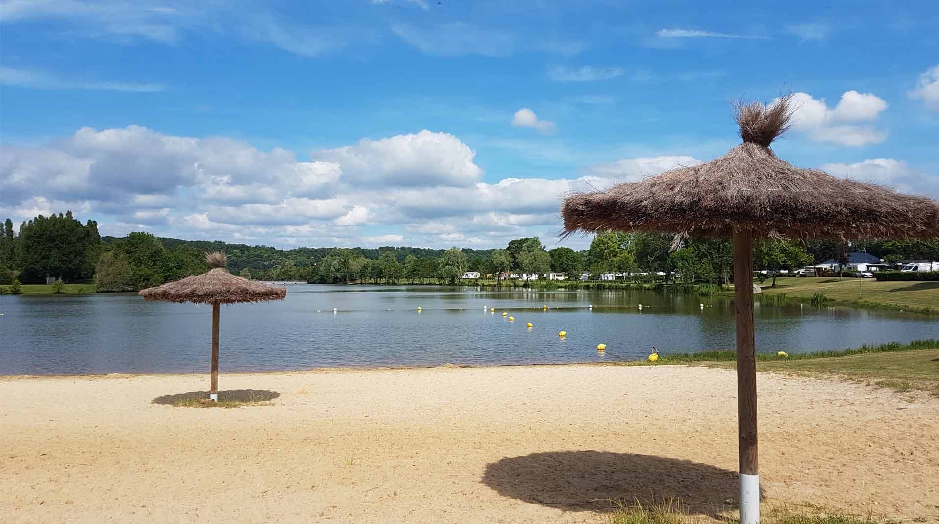 A scenery from Camping du Lac des Varennes