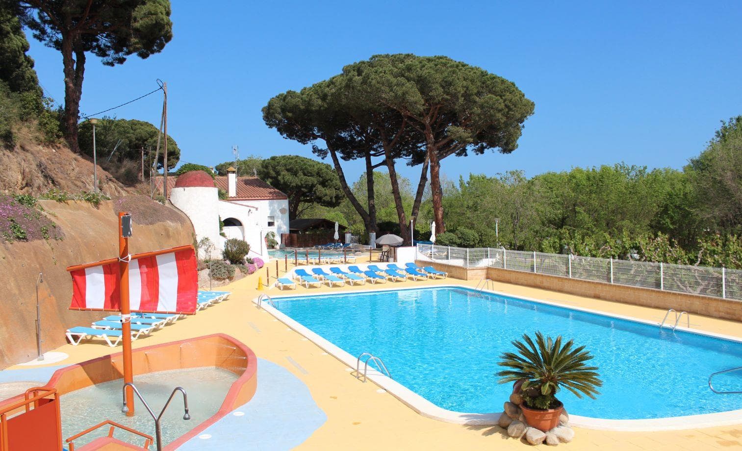 A scenery from CAMPING GLOBO BARCELONA