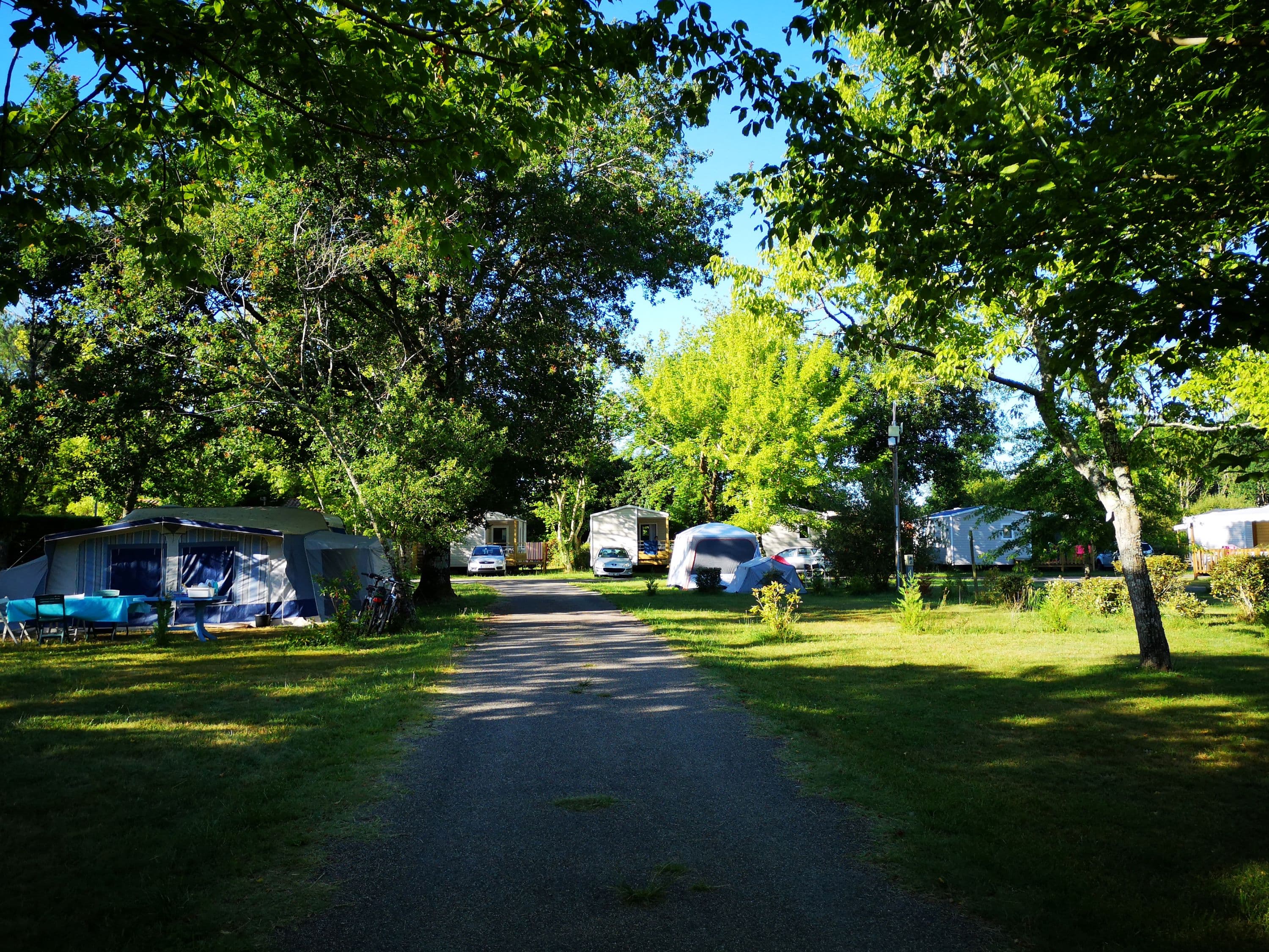 A scenery from Camping LANDES BLEUES