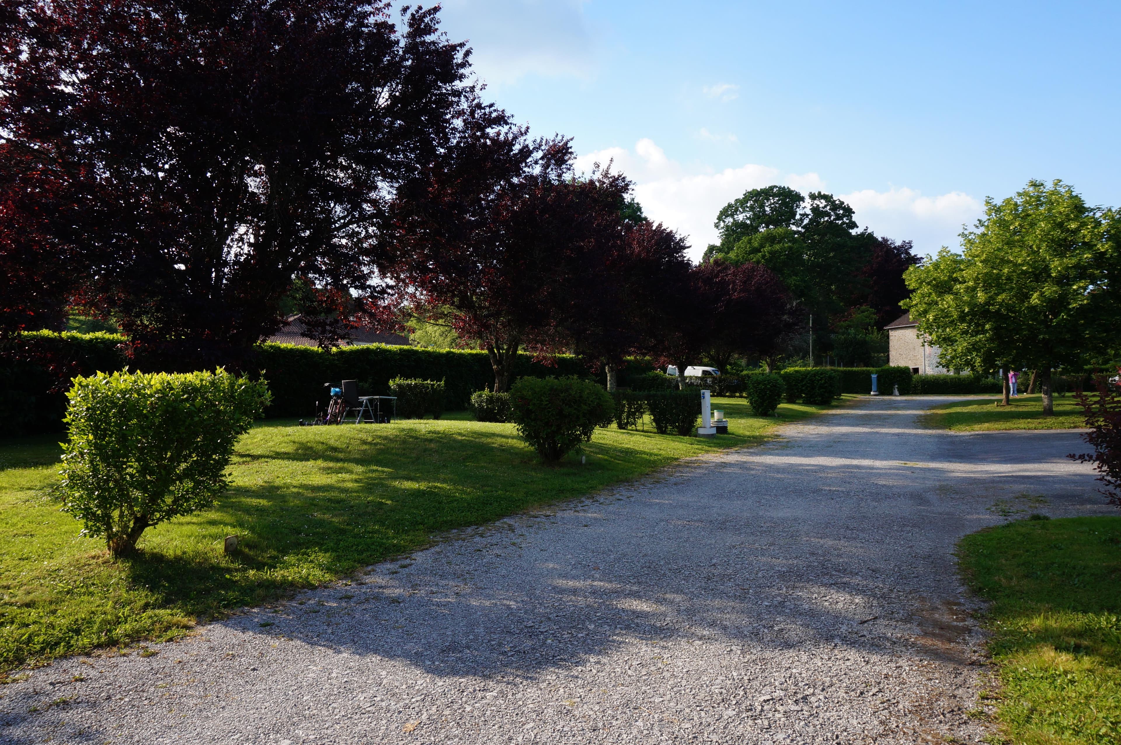 A scenery from Camping de La Gartempe
