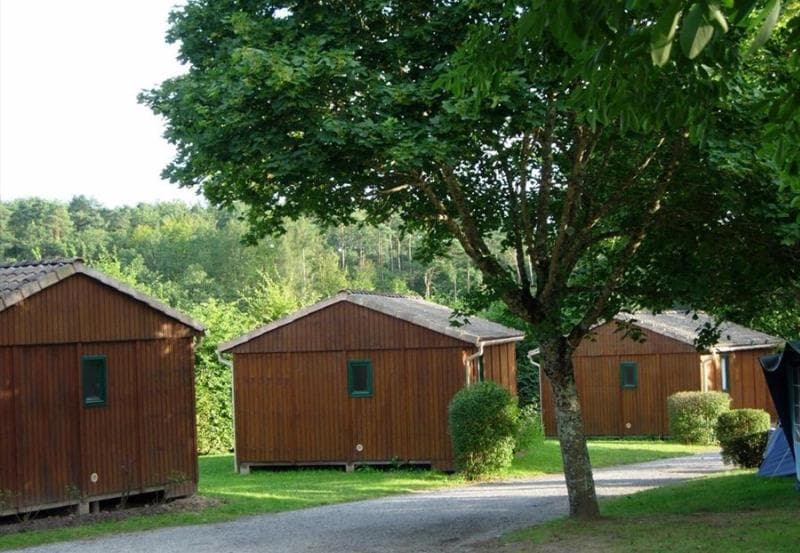 A scenery from Camping de La Gartempe