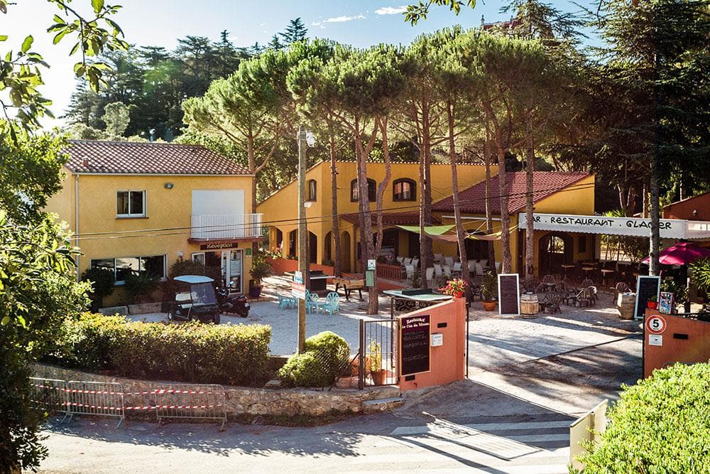 A scenery from Domaine des Mimosas