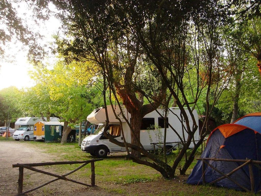 A scenery from Camping Internazionale Castelfusano