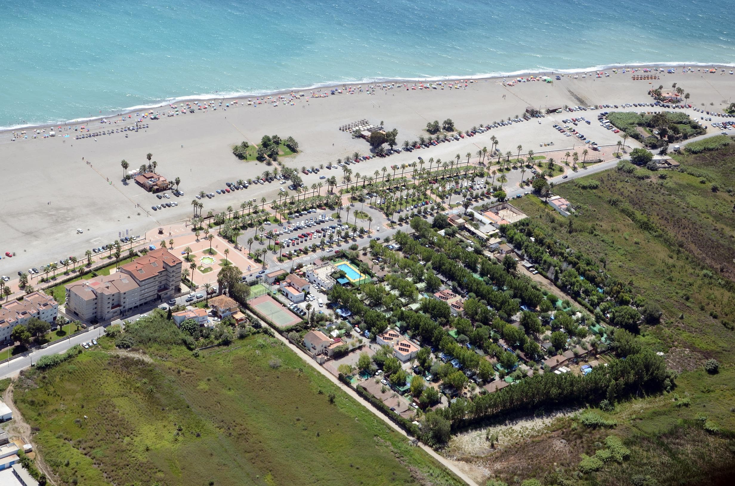 A scenery from Camping Playa de Poniente