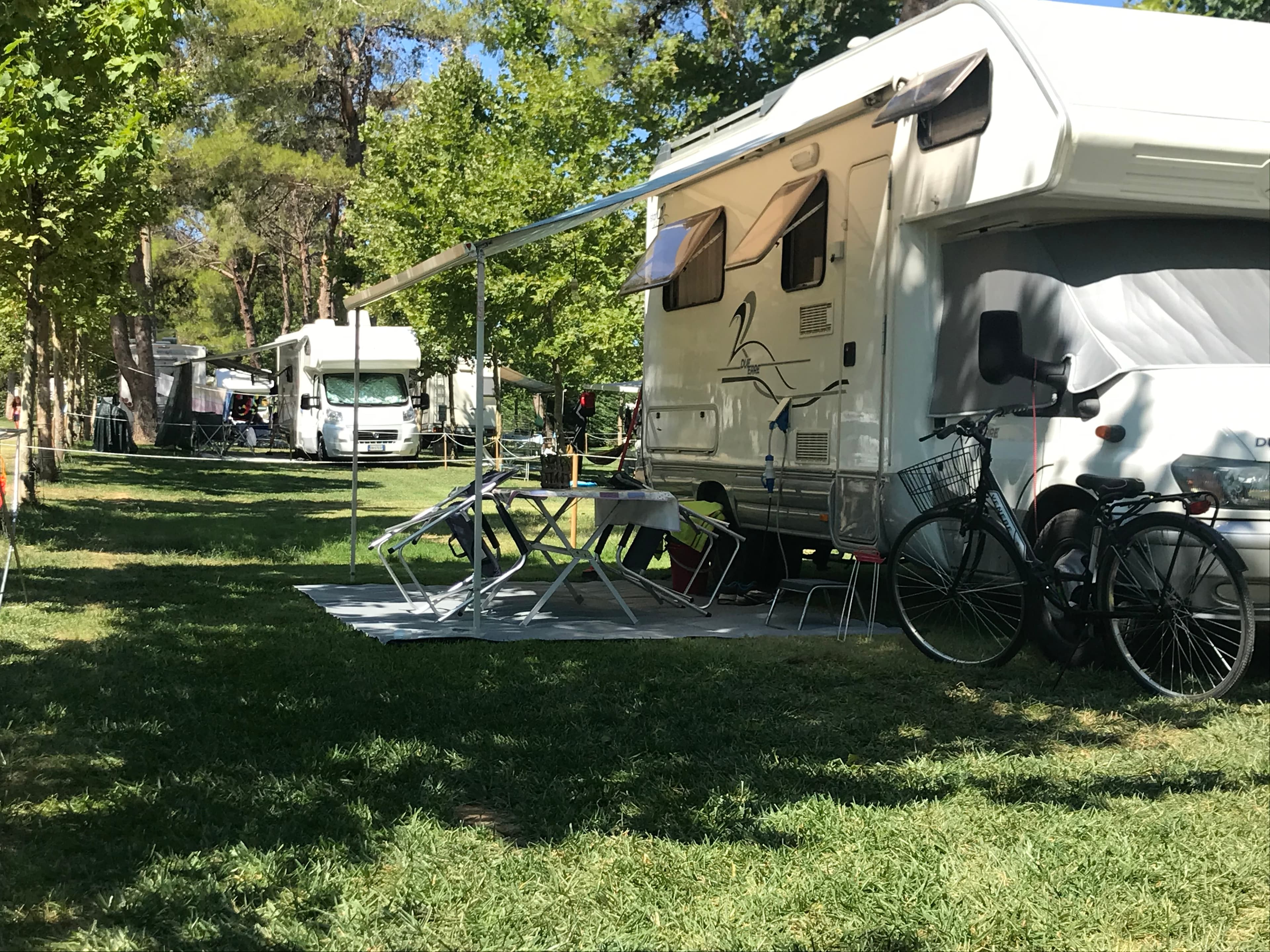 A scenery from Baia di Gallipoli Camping Village