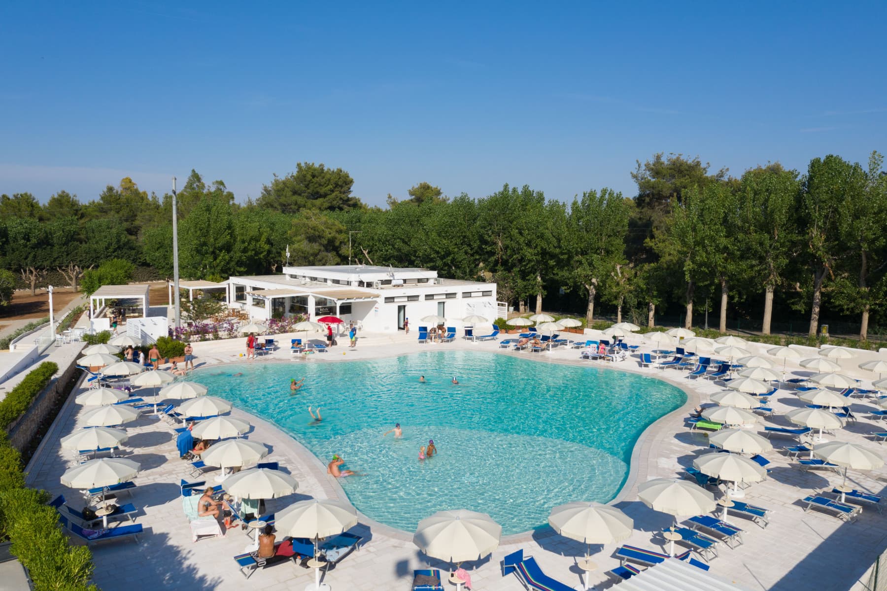 A scenery from Baia di Gallipoli Camping Village