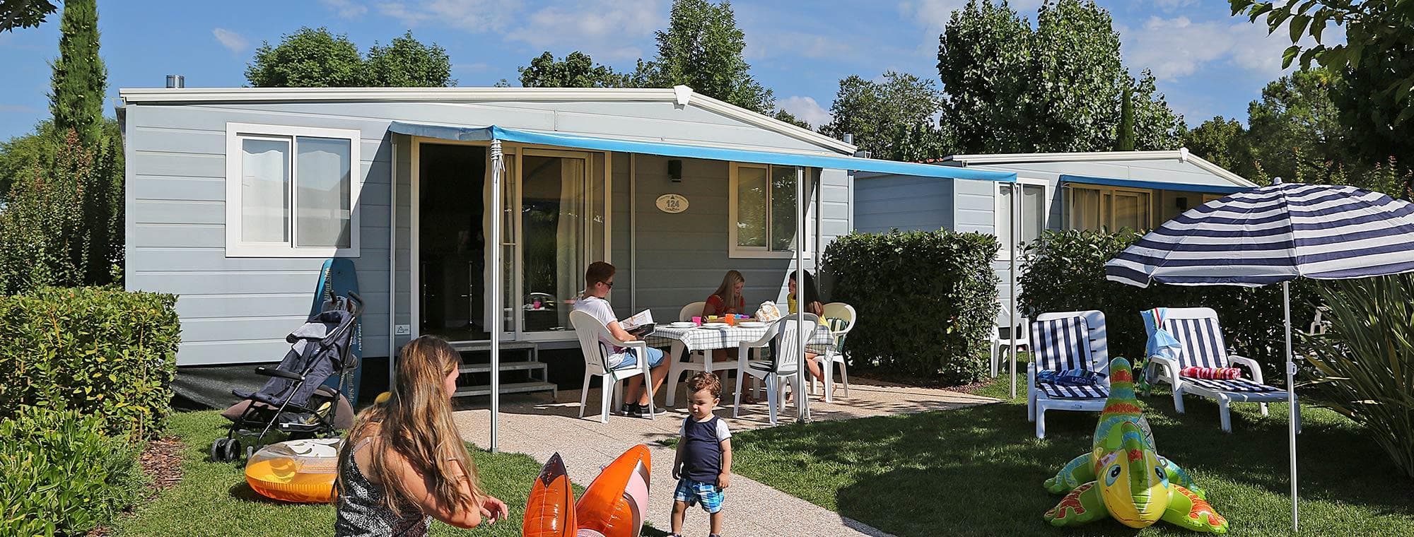 A scenery from San Francesco Camping Village