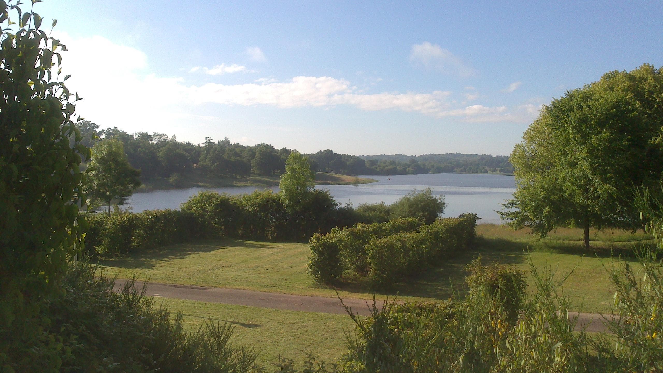A scenery from Flower Camping des Lacs