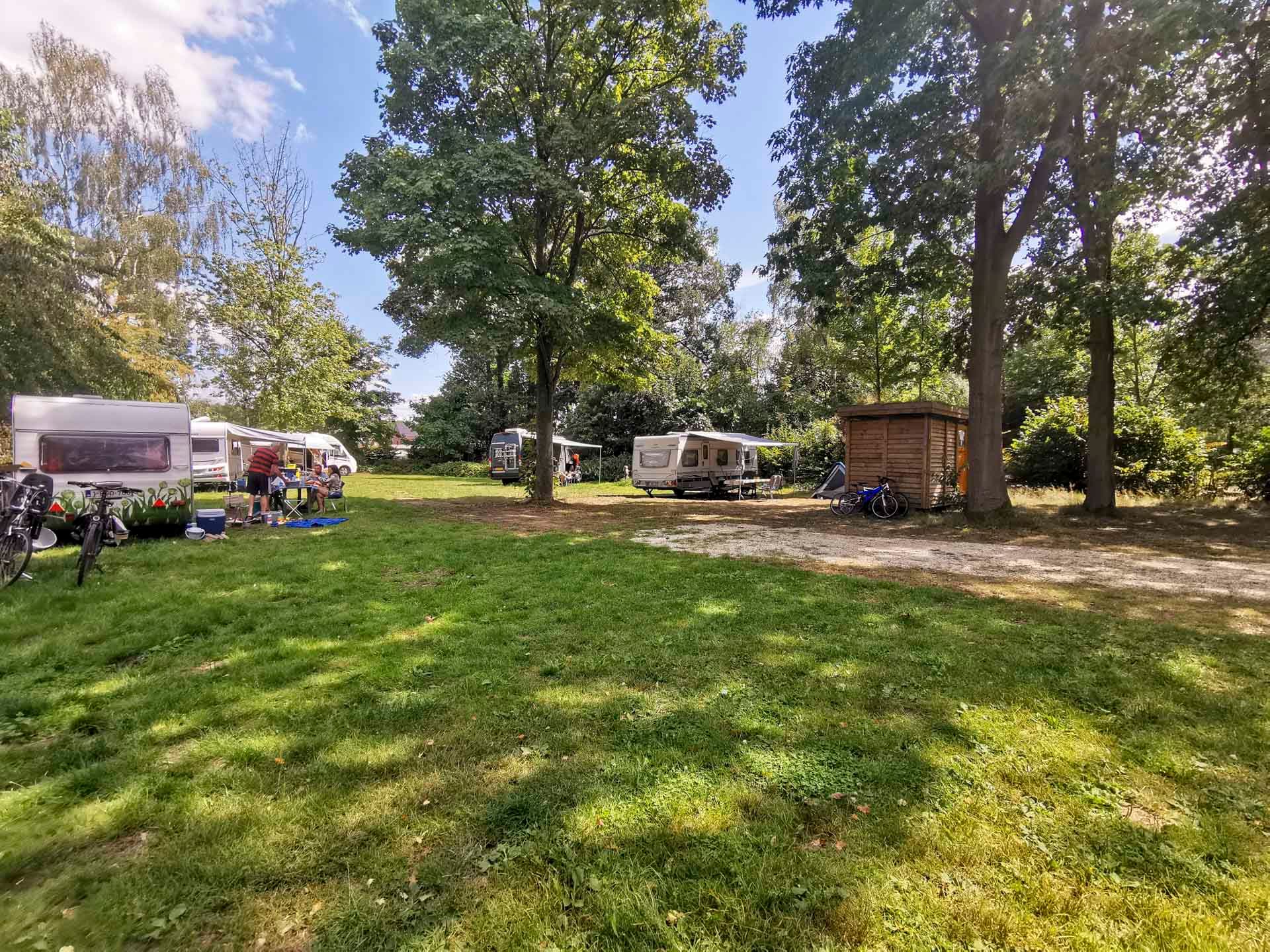 A scenery from Camping De Schuur