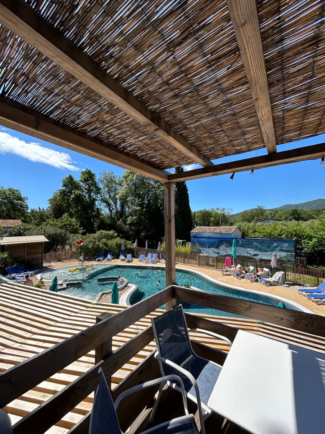 A scenery from Flower Camping du Moulin des Iscles