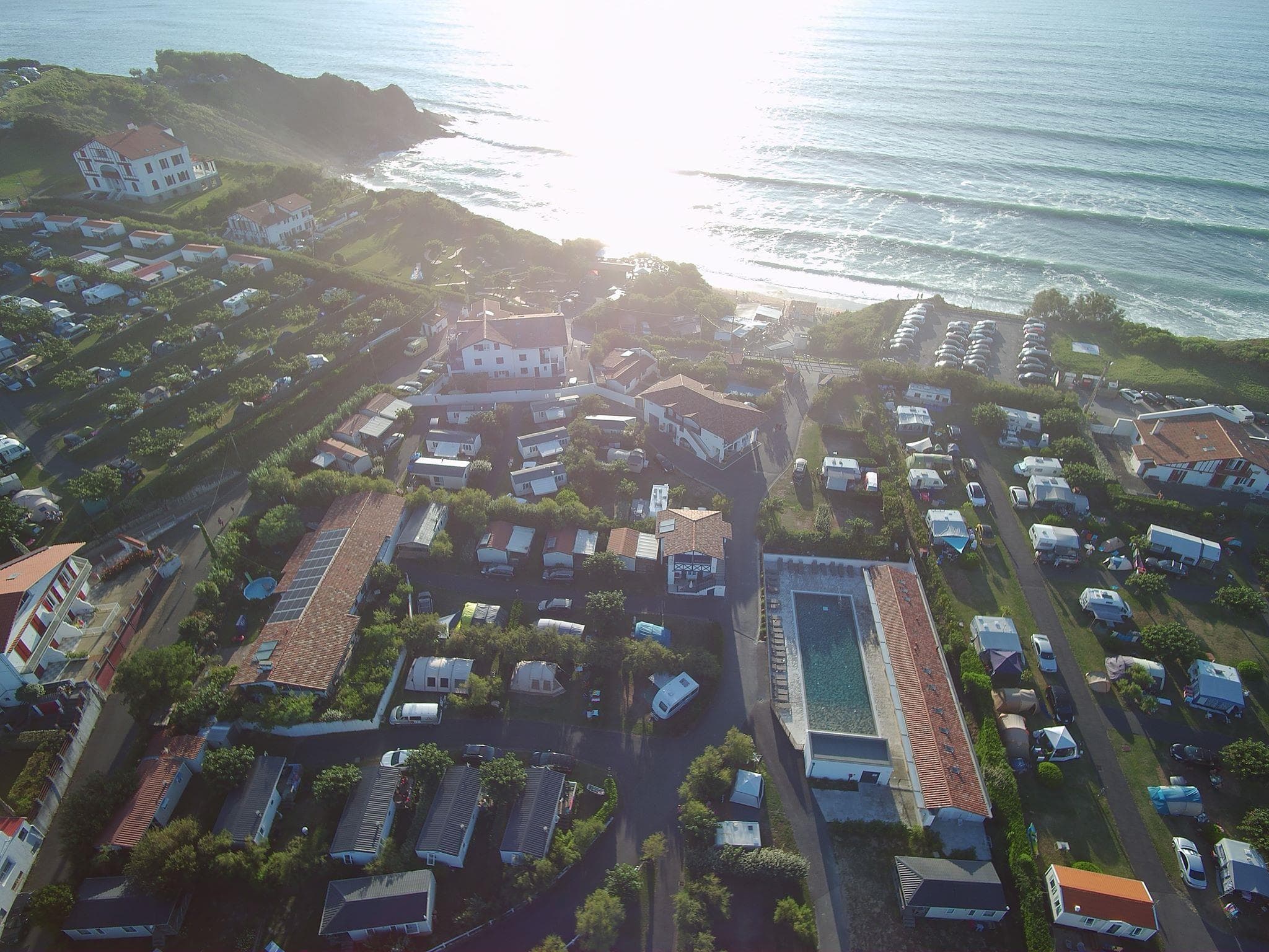 A scenery from Camping Tamaris Plage