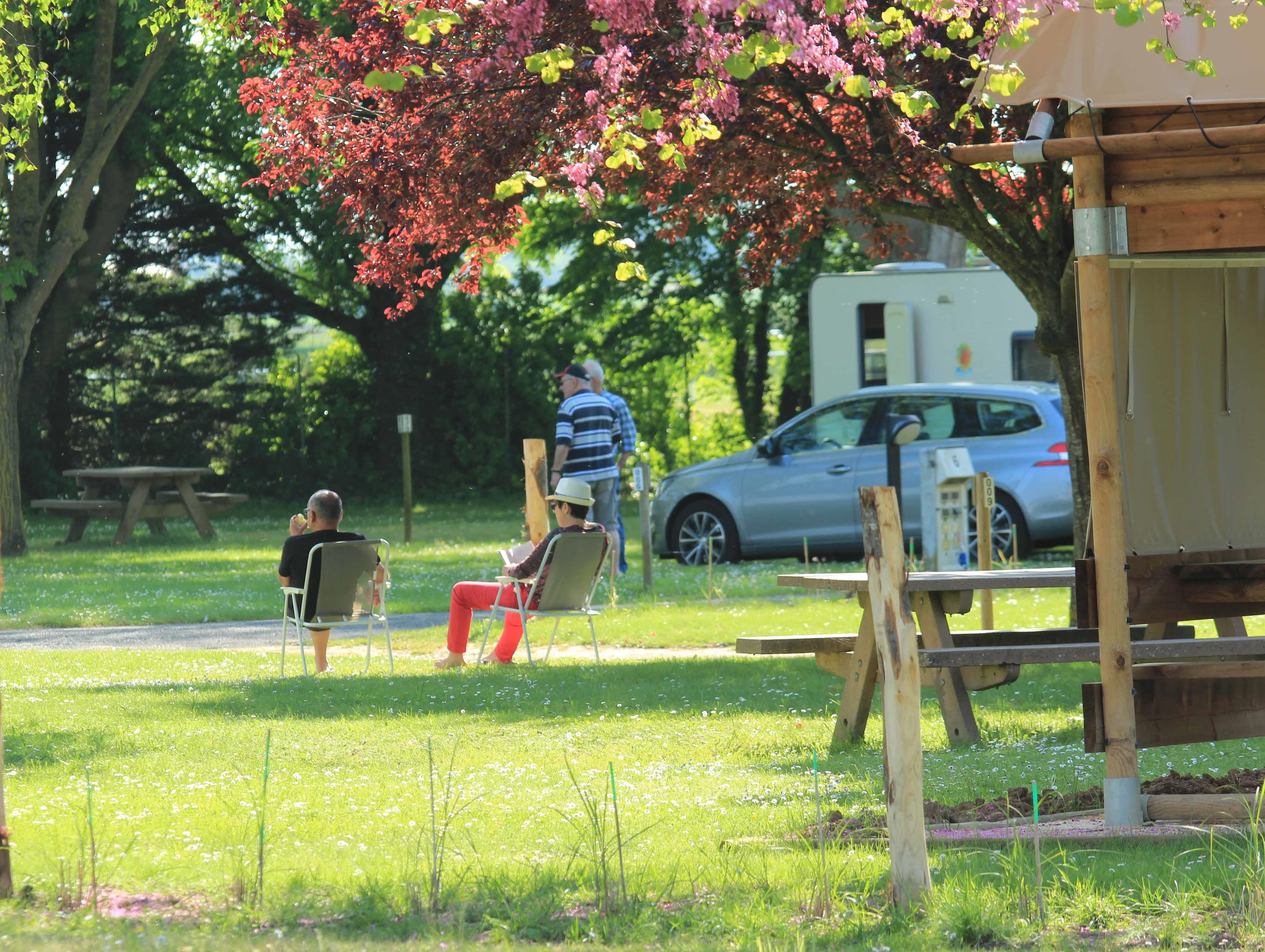 A scenery from Camping Les Rives du Douet