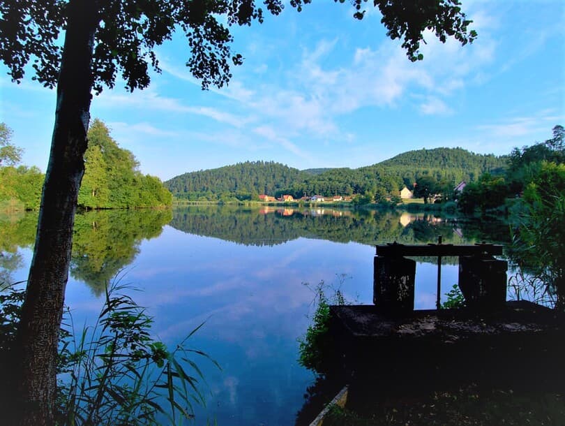 A scenery from Camping Ramstein-Plage