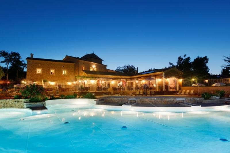 A scenery from Castel Domaine de Sévenier & Spa