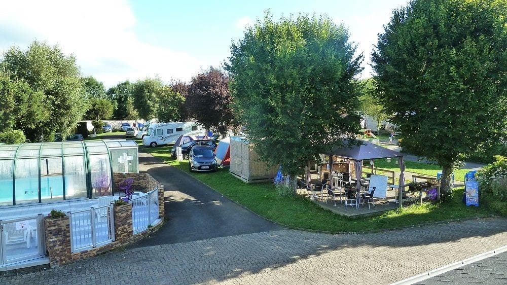 A scenery from Camping les Dômes