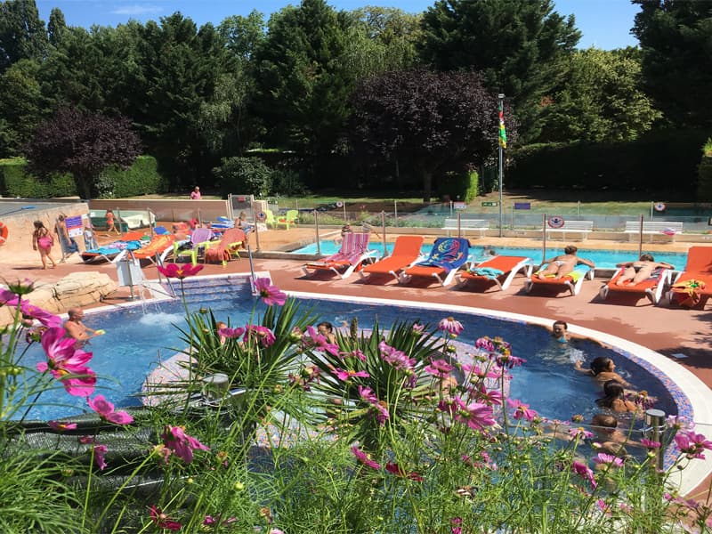 A scenery from Flower Camping Le Clos Auroy