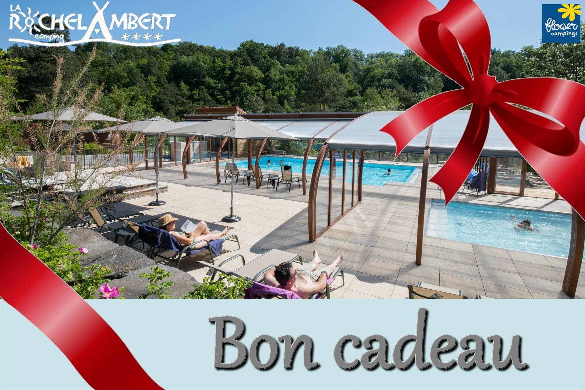 A scenery from Flower Camping La Rochelambert