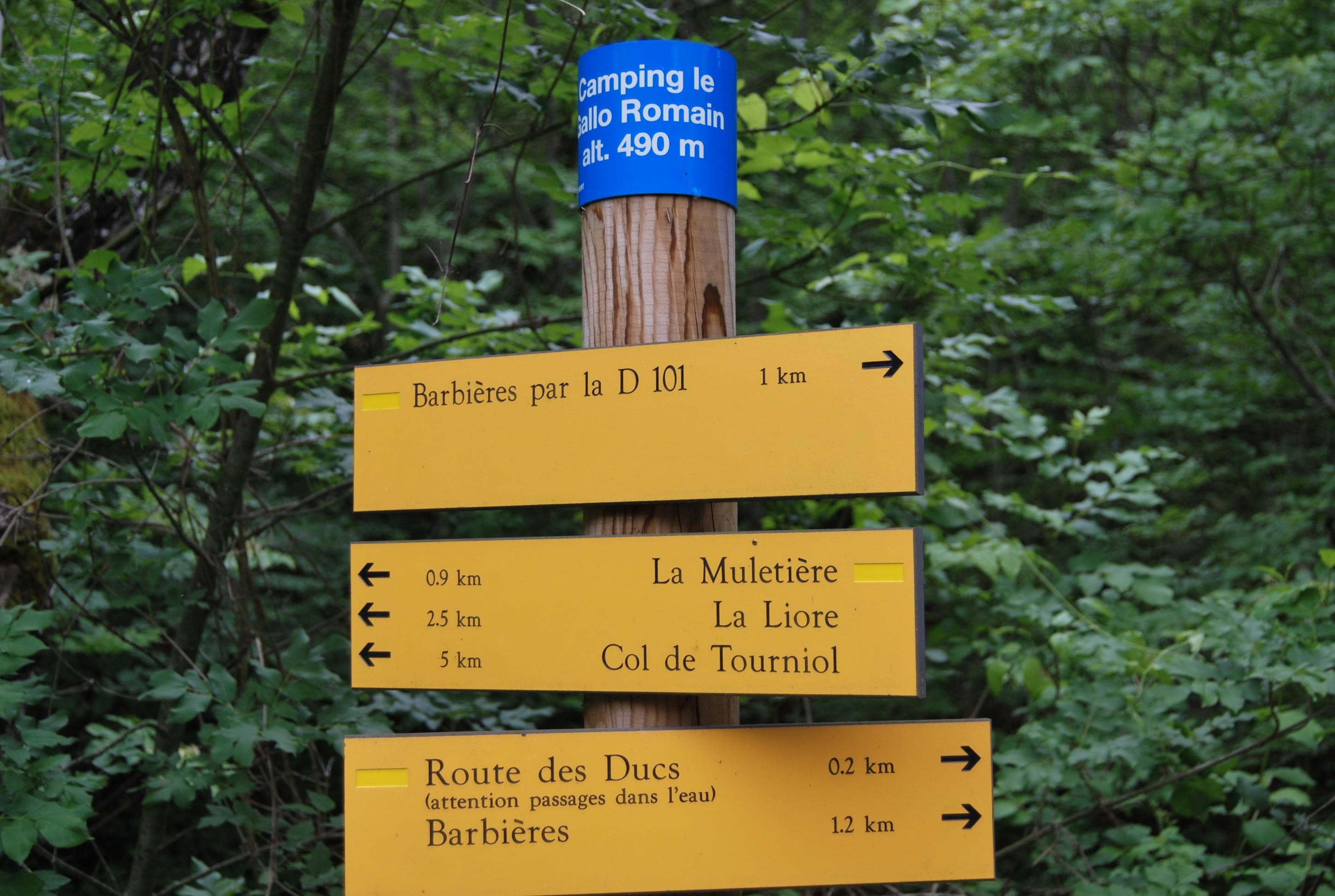 A scenery from Camping Le Gallo Romain