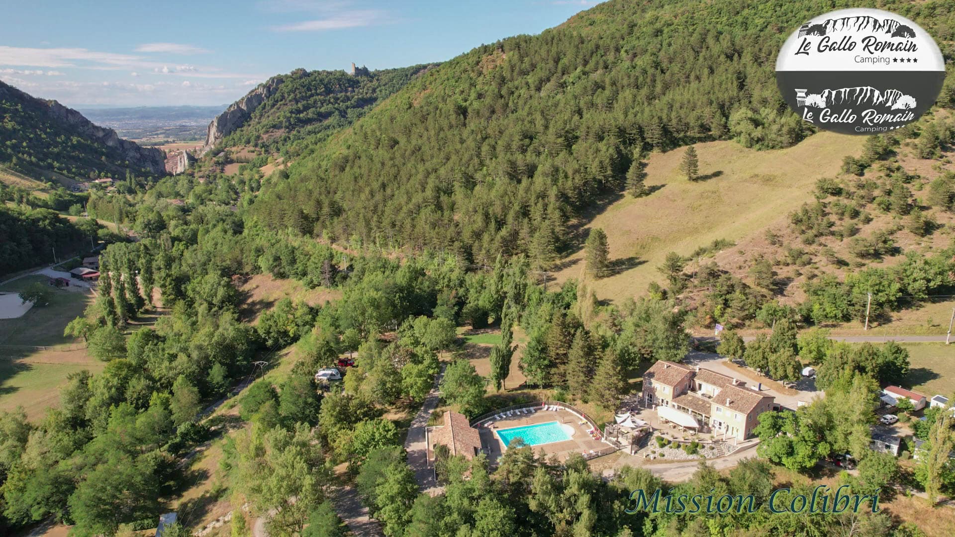 A scenery from Camping Le Gallo Romain