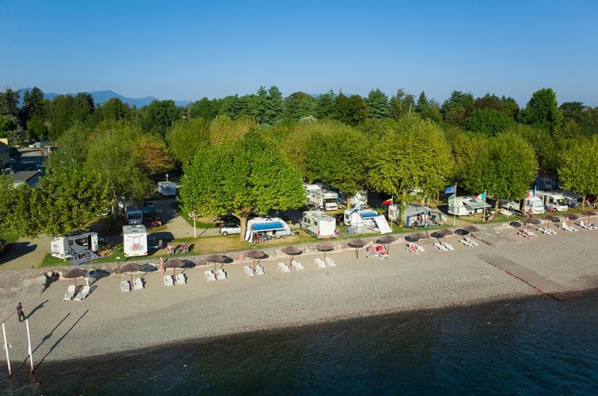 A scenery from Camping Solcio - Lago Maggiore