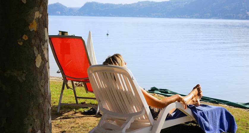 A scenery from Camping Solcio - Lago Maggiore