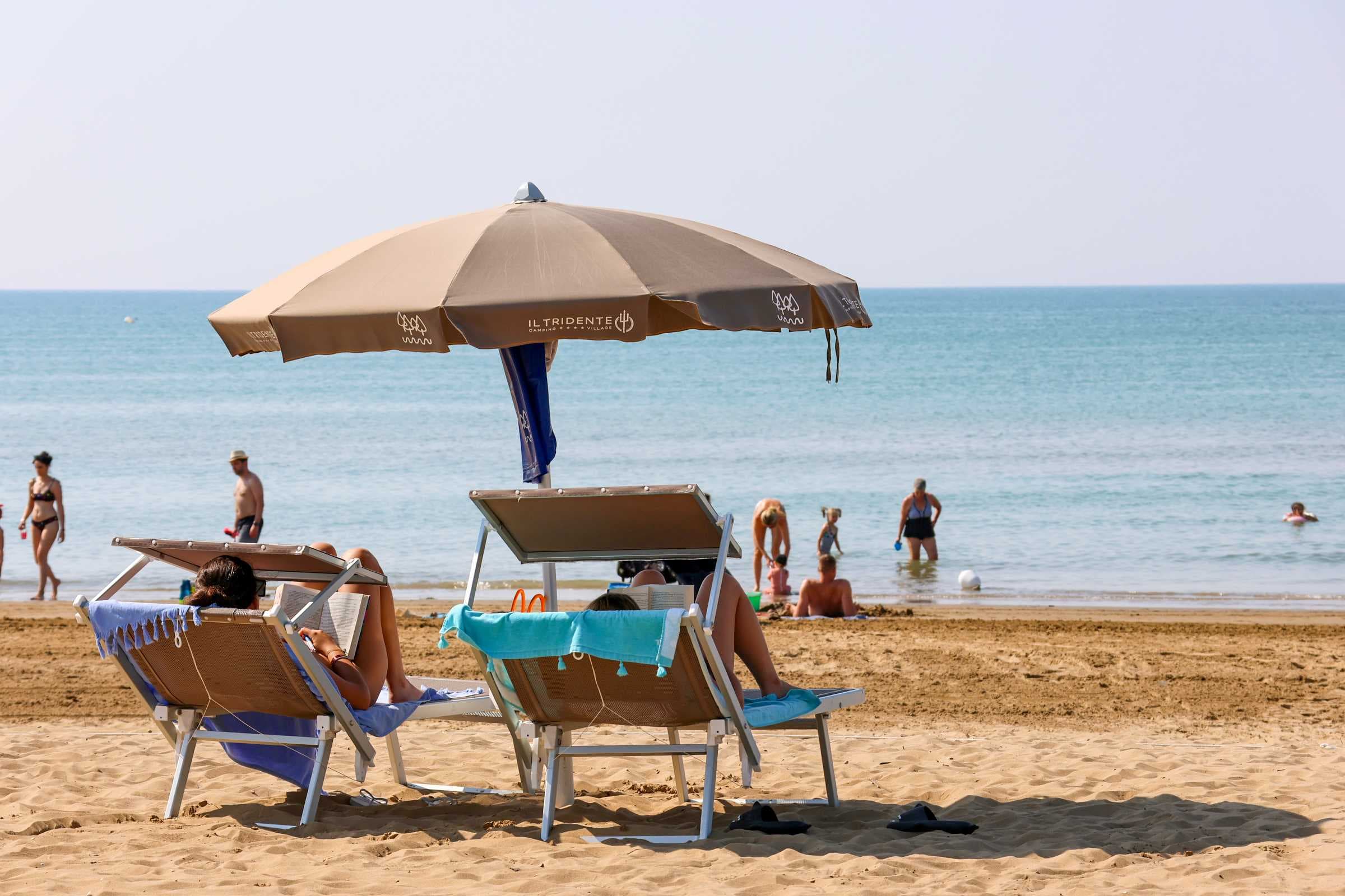 A scenery from Il Tridente Camping Village