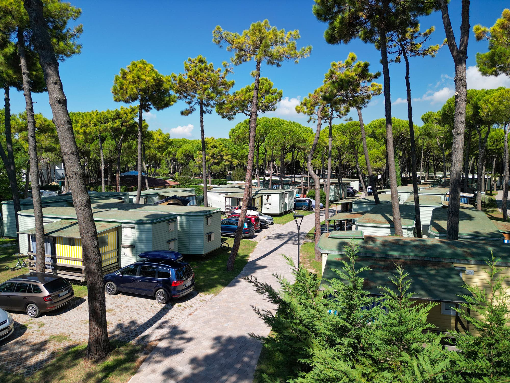 A scenery from Il Tridente Camping Village