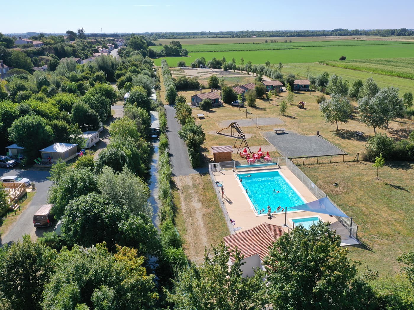 A scenery from Camping L'Ile Cariot