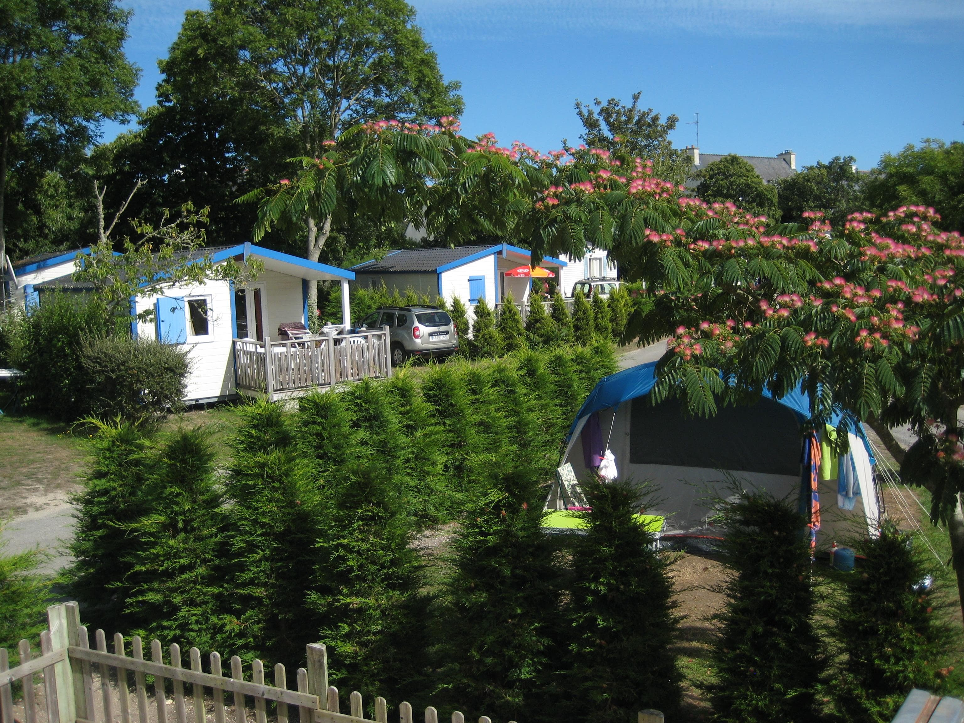 A scenery from Camping Pen Palud