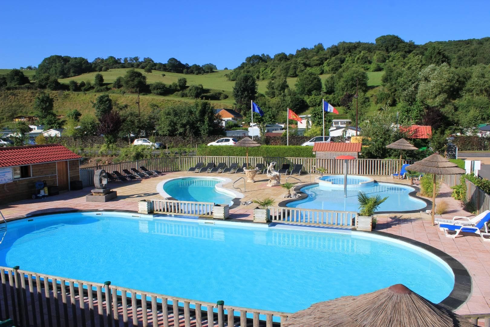 A scenery from Camping Le Marqueval