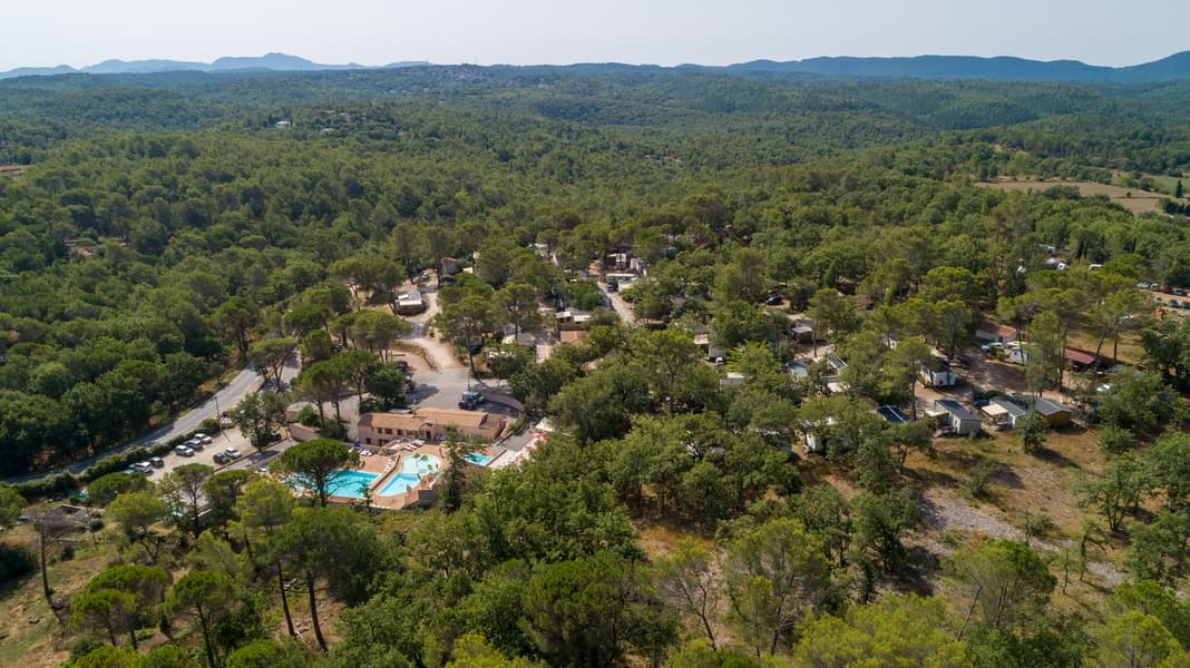 A scenery from Camping Lou Cantaire