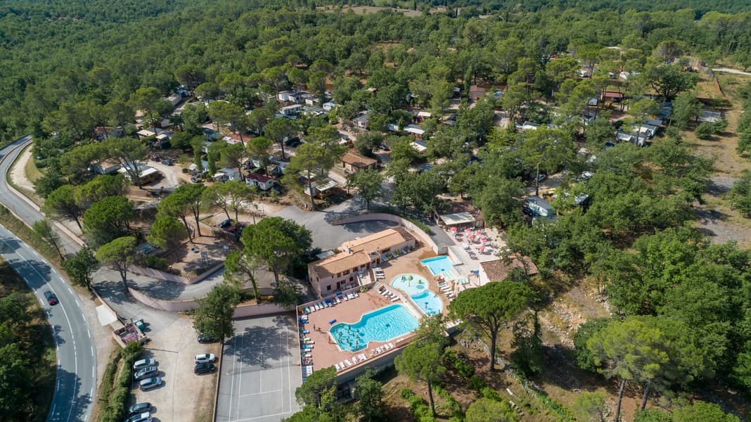 A scenery from Camping Lou Cantaire