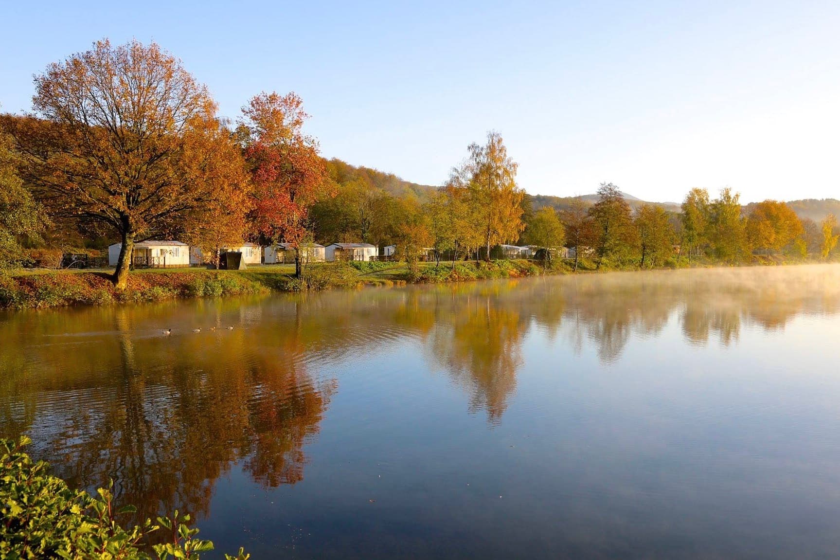 A scenery from Camping Les Ballastières