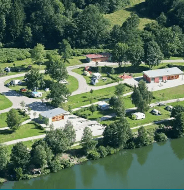 A scenery from Camping Les Ballastières