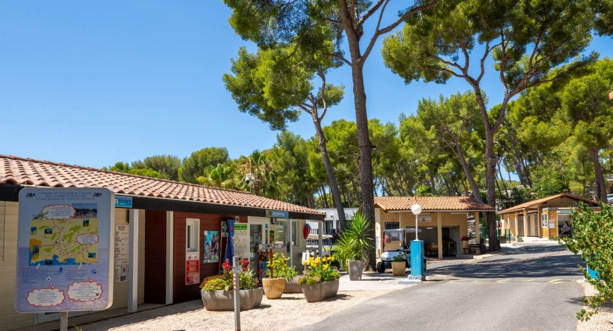 A scenery from Camping de Ceyreste