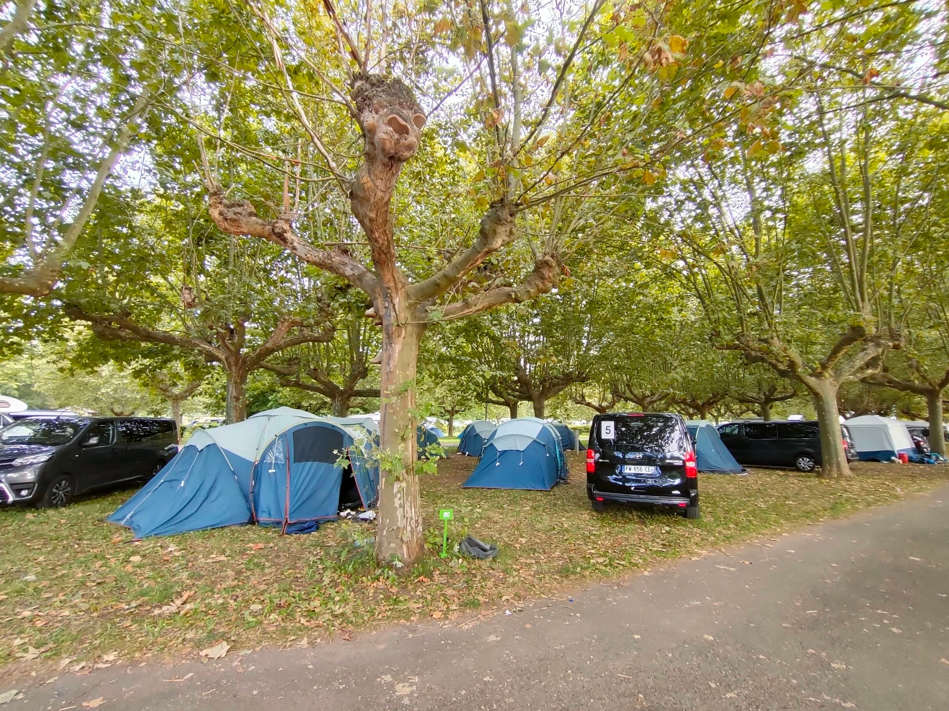 A scenery from Camping La Clé de Saône